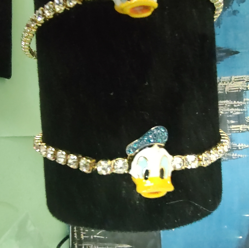 Disney Donald Gold  Charm Bracelets